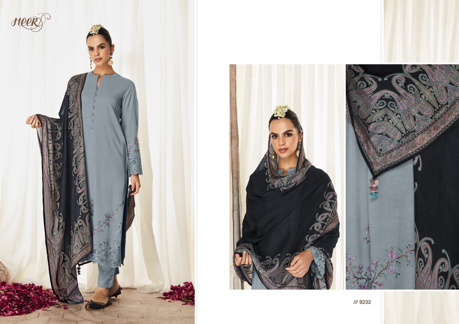 Hazoor By Kimora Modal Silk Designer Salwar Suits Catalog